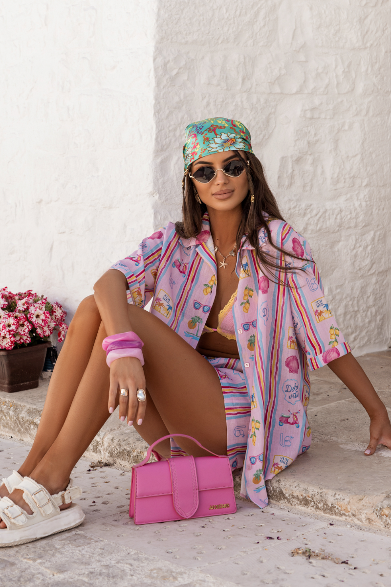 Komplet CALVI - Dolce pink