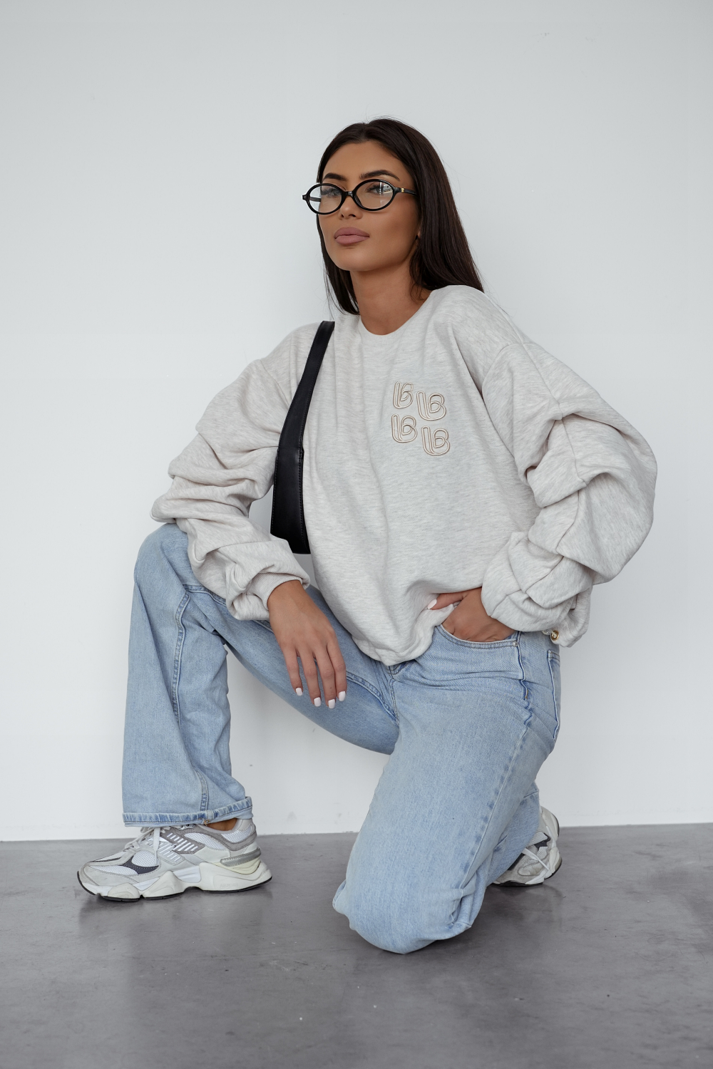 Bluza REMY etro - Melanż beż