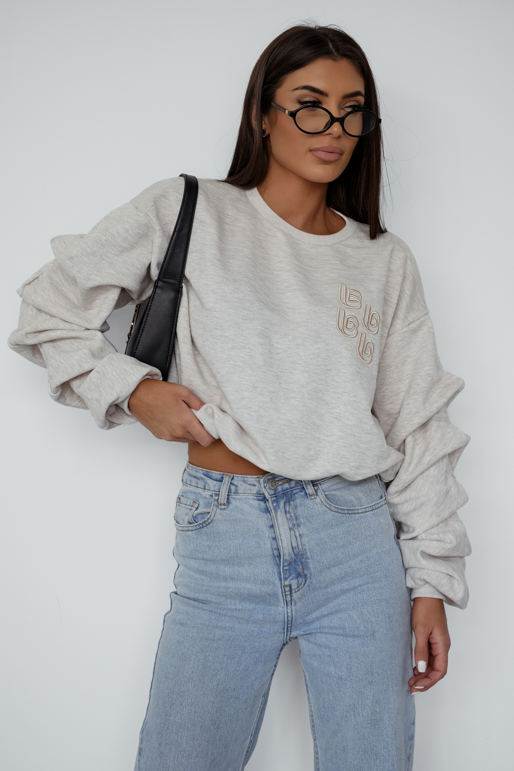 Bluza REMY etro - Melanż beż